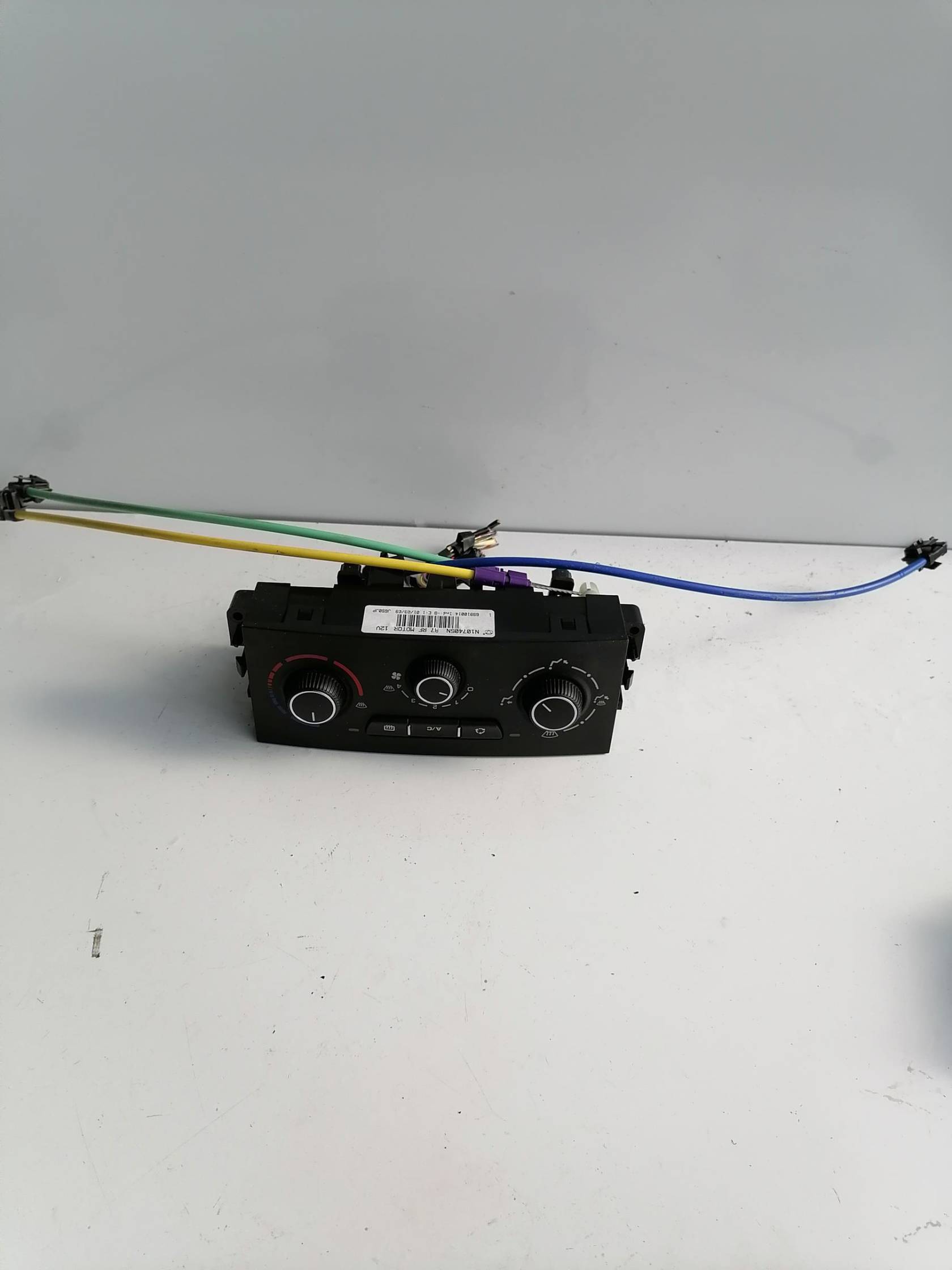 Blocco comando climatizzazione